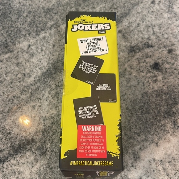 ⭐️ Impractical Jokers party game!!! Opened but never played! - Picture 2 of 3